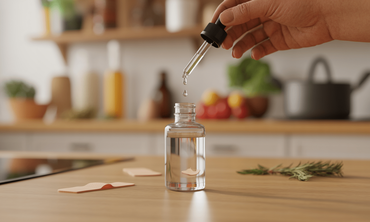 skuteczne rozwiązanie na mole kuchenne: 5 kropli i plaster, które szybko eliminują problem moli w twojej kuchni.