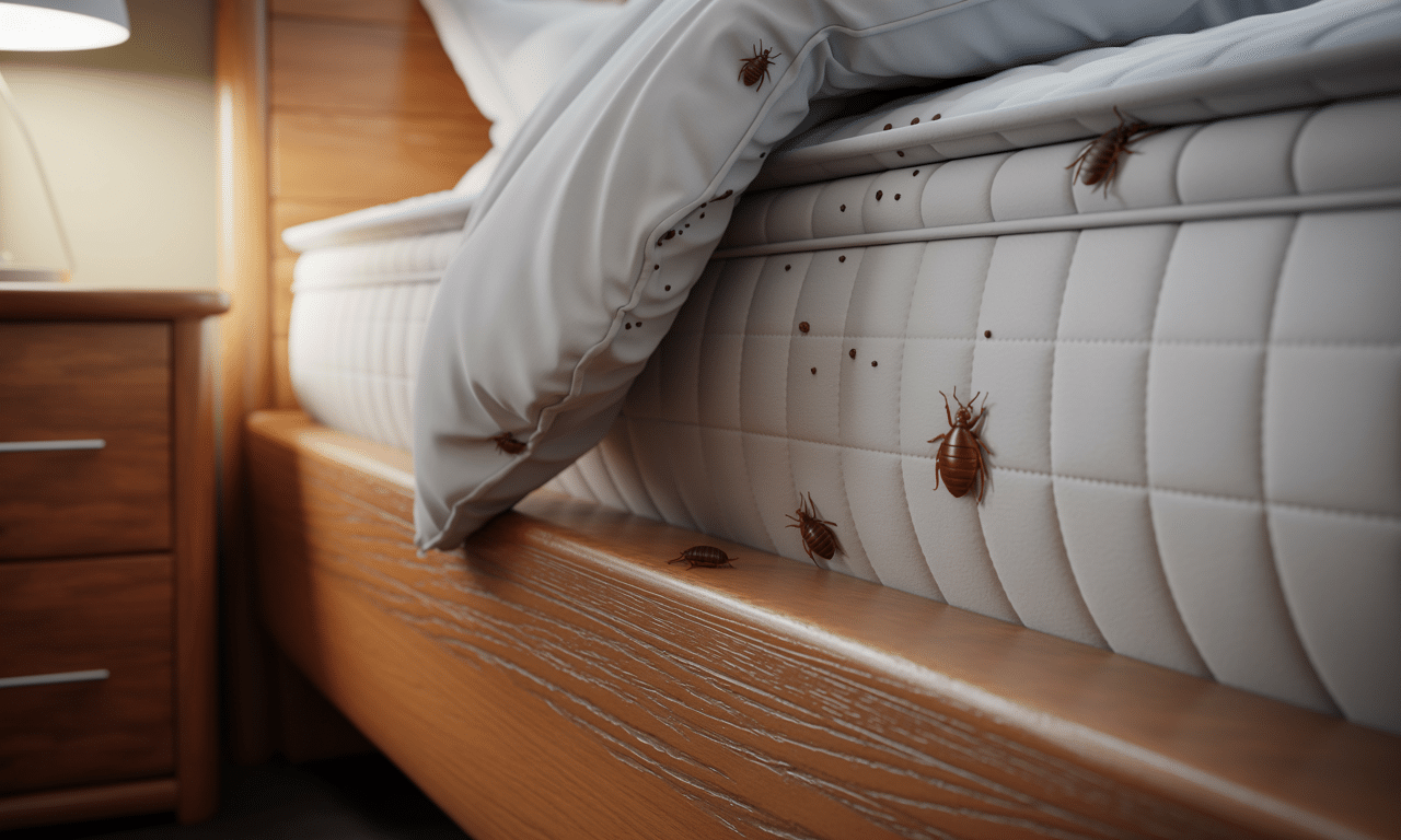 dowiedz się, jak szybko i skutecznie pozbyć się pluskiew ze swojej sypialni, aby uniknąć ich rozprzestrzeniania i chronić swoje miejsce do spania.