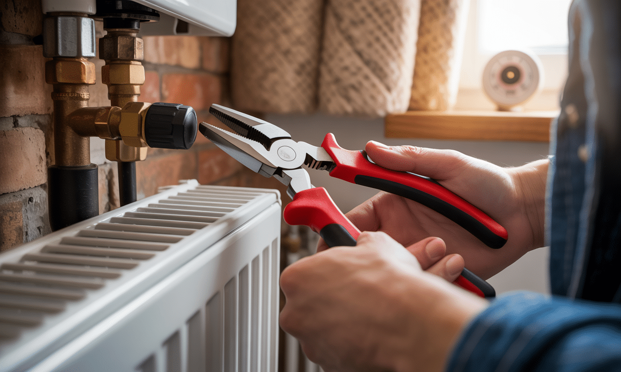 dowiedz się, jak za pomocą prostych narzędzi, takich jak kombinerki, oraz krótkiej instrukcji zwiększyć ciepło w domu i obniżyć rachunki za ogrzewanie.