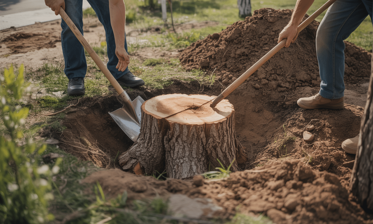 wlej to do pnia drzewa, a nie pozostanie po nim żaden ślad – skuteczna metoda bez użycia koparki.