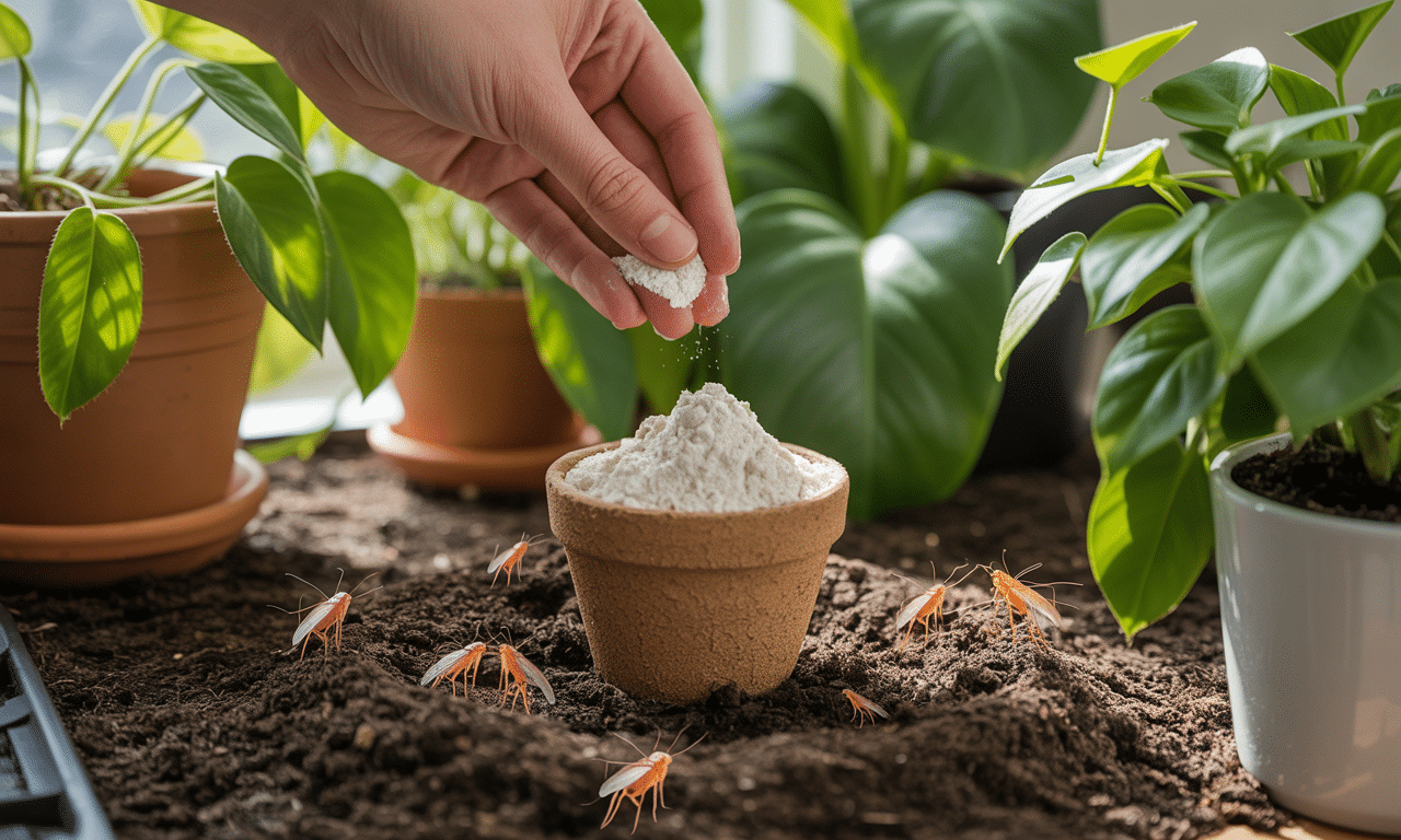 dowiedz się, jak skutecznie pozbyć się ziemiórek, używając prostego triku zamiast dodawać składniki do ciasta. sprawdź, co wsypać do doniczki, aby ziemiórki zniknęły na długo.