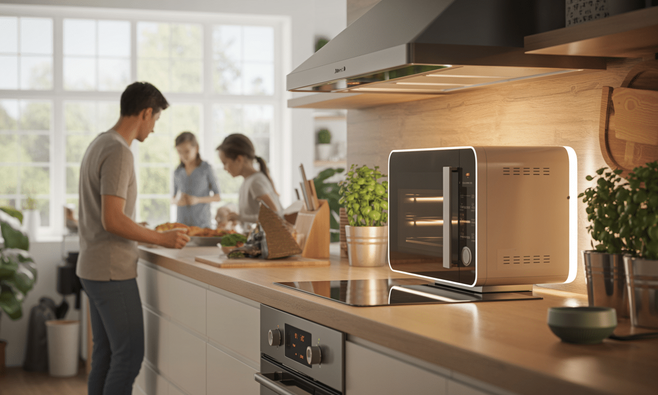 odkryj nową erę gotowania – domy rezygnują z mikrofalówek na rzecz szybszych i bardziej ekologicznych urządzeń, które ułatwiają przygotowywanie posiłków.